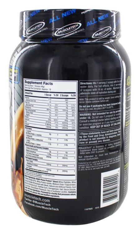 Nitro-Tecnologia Poder Atuação Série Triplo Chocolate Supremo - 2 lbs. Muscletech Products - Image 2