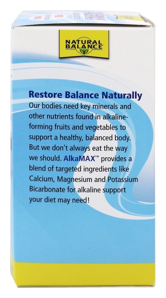 AlkaMax Booster Alcalino - Cápsulas 90 Natural Balance - Imagem 3