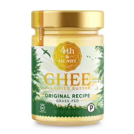 Manteiga Esclarecida Ghee Original - 9 oz. 4th & Heart