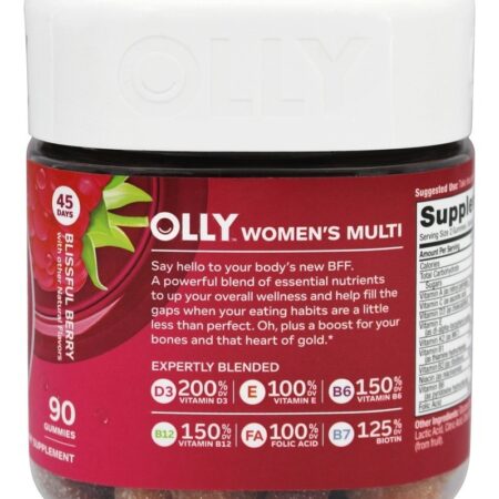 A baga feliz e perfeita das mulheres - 90 Gummies Olly - Imagem 3