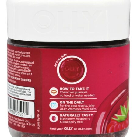 A baga feliz e perfeita das mulheres - 90 Gummies Olly - Imagem 4