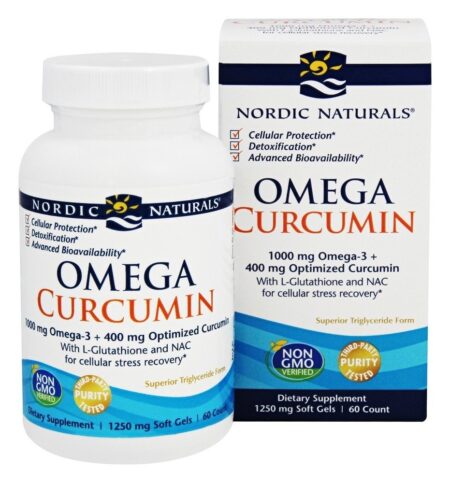 Omega Curcumina - 60 Softgels Nordic Naturals