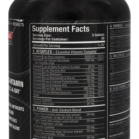 Multi-Vitamina Masculina VitaForm - 60 Tablets AllMax Nutrition - Imagem 2