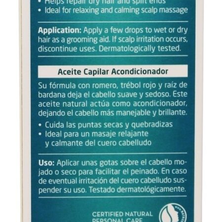 Óleo de cabelo de condicionamento de alecrim - 1.7 fl. oz. Weleda - Imagem 3