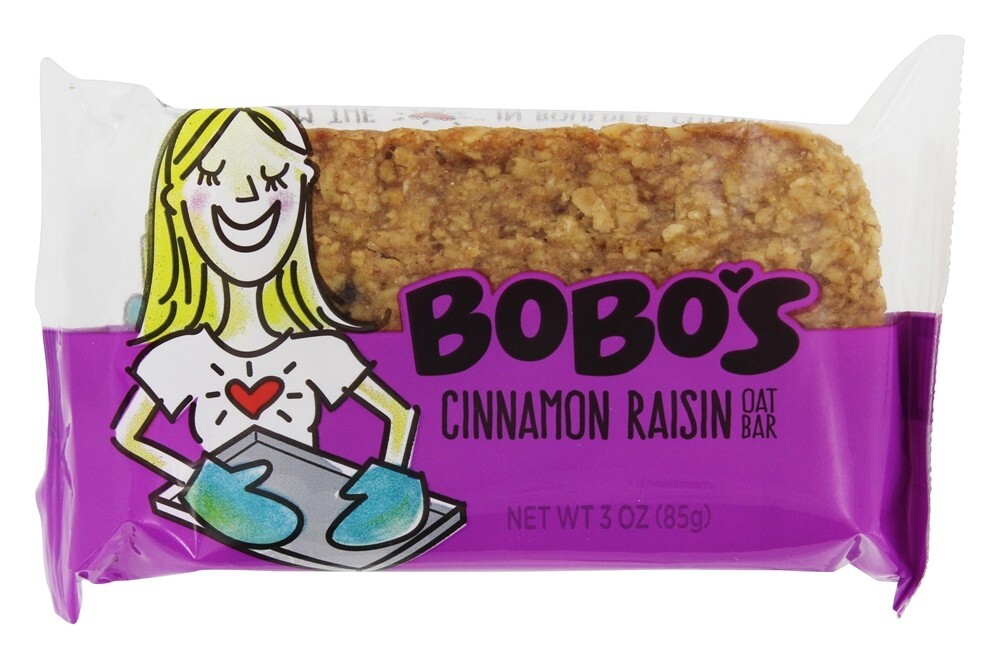 Todas as barras naturais caixa de canela passa - 12 Barras Bobo's Oat Bars - Imagem 4