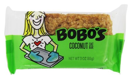 Todas as barras naturais caixa de coco - 12 Barras Bobo's Oat Bars - Image 4