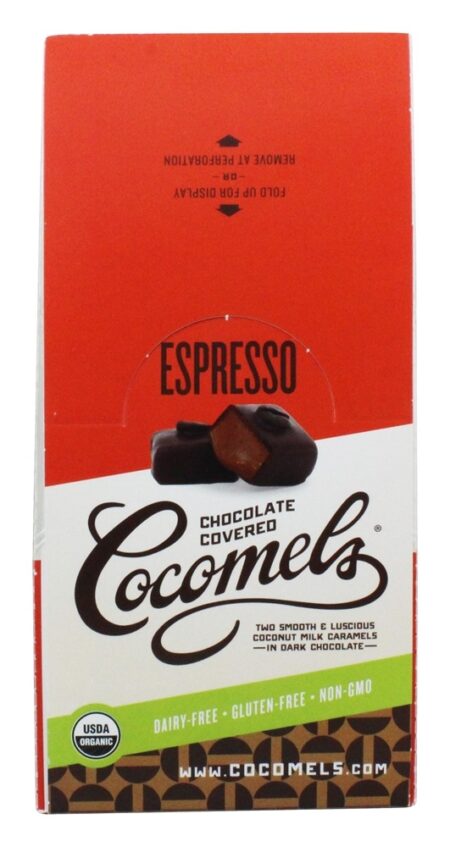 Chocolate escuro coberto Cocomels Espresso - 15 Pacote (s) JJ's Sweets Cocomels - Image 2