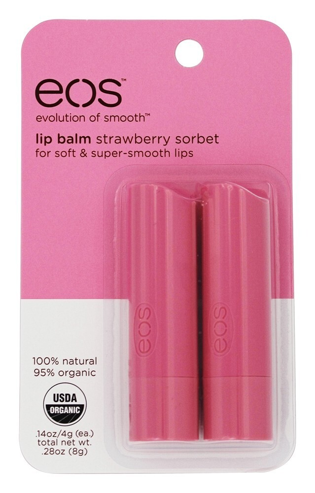 Bálsamo para Morango Bálsamo para Morango - Pacote 2 EOS Evolution of Smooth
