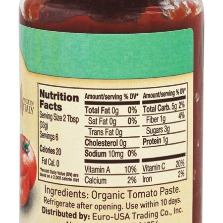 Pasta De Tomate Orgânico - 7 oz. Bionaturae - Imagem 2