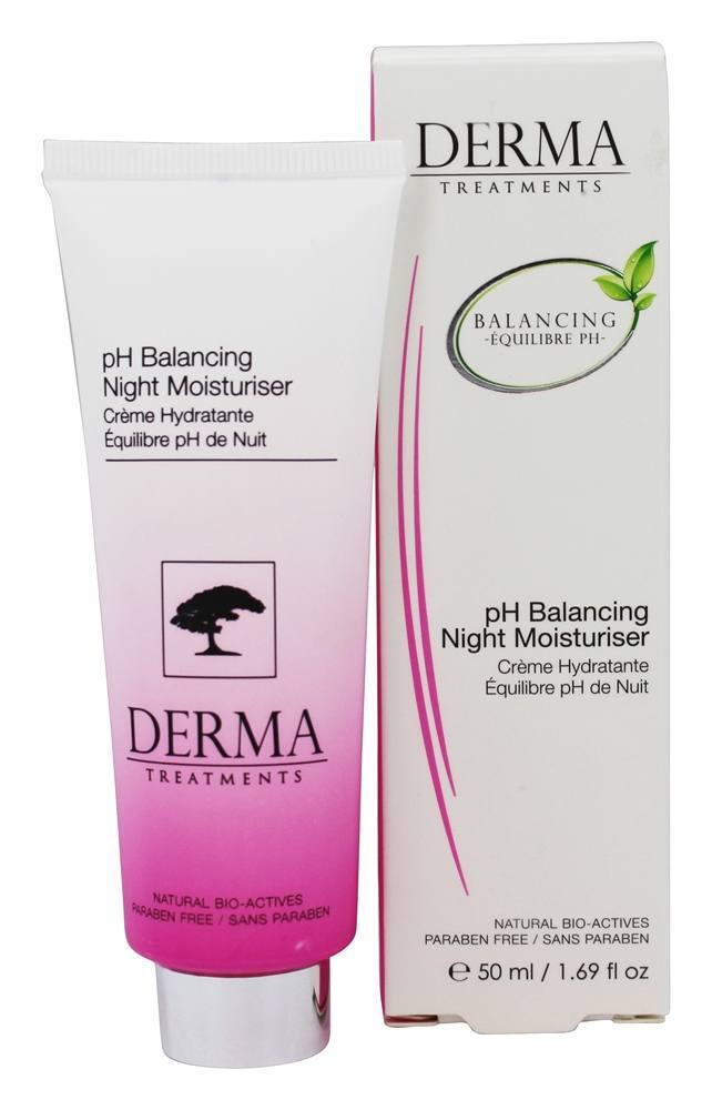 Hidratante noturno de equilíbrio de pH para rosto - 1.69 fl. oz. Derma Treatments