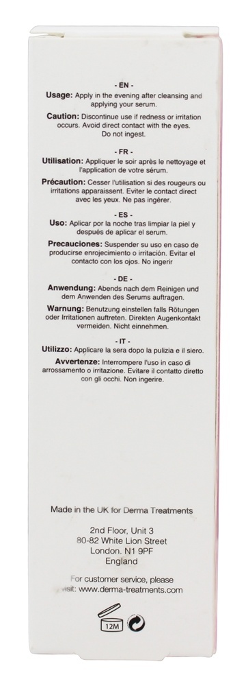 Hidratante noturno de equilíbrio de pH para rosto - 1.69 fl. oz. Derma Treatments - Imagem 3
