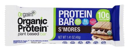 Bar de Plantas Orgânicas à Base de Proteína S'mores - 1.41 oz. Orgain