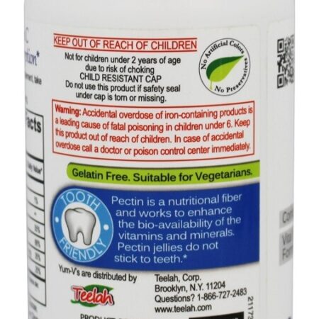Ferro Completo com Uva Vitamina C - Yum-V's Complete 60 Yum-V's Complete - Imagem 3