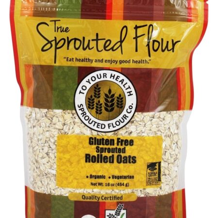 Flocos de Aveia Orgânica Sem Glúten – 16 oz. To Your Health — foto 1