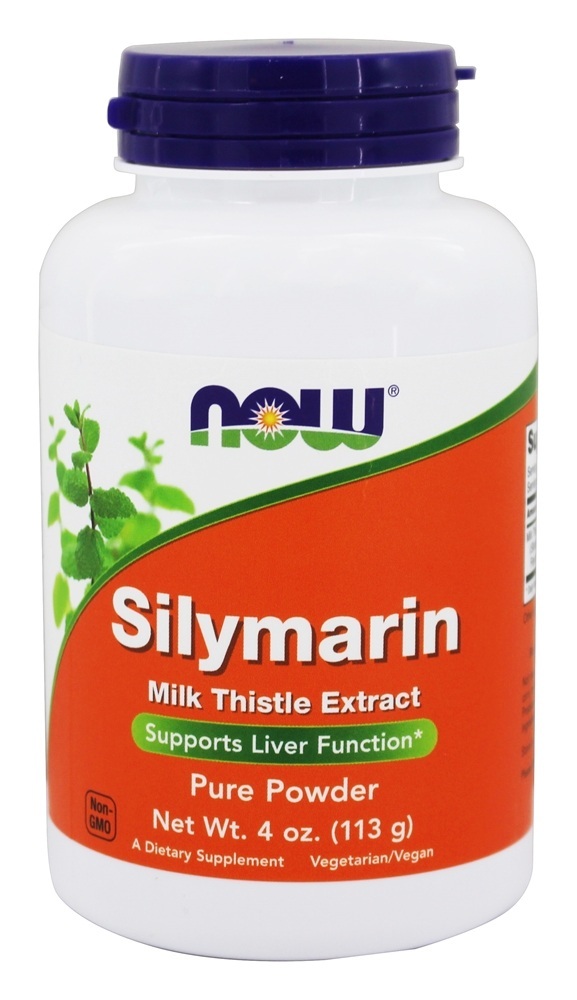 Extrato de Cardo Leite de Silimarina 350 mg. - 4 oz. NOW Foods