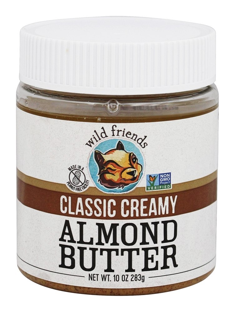 Manteiga De Amêndoa Clássico Cremoso - 10 oz. Wild Friends