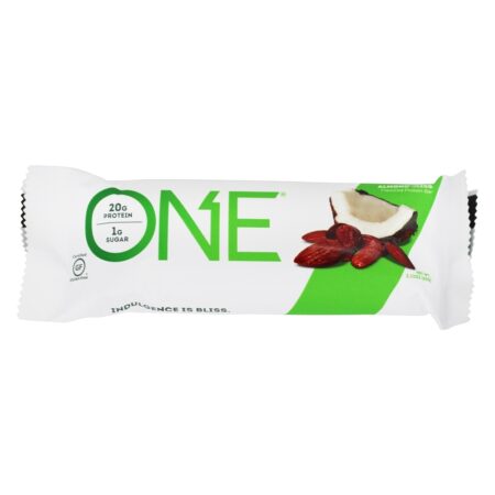 ONE Protein Bar Almond Bliss - 12 Bares Anteriormente OhYeah! Uma barra ISS Research - Image 4