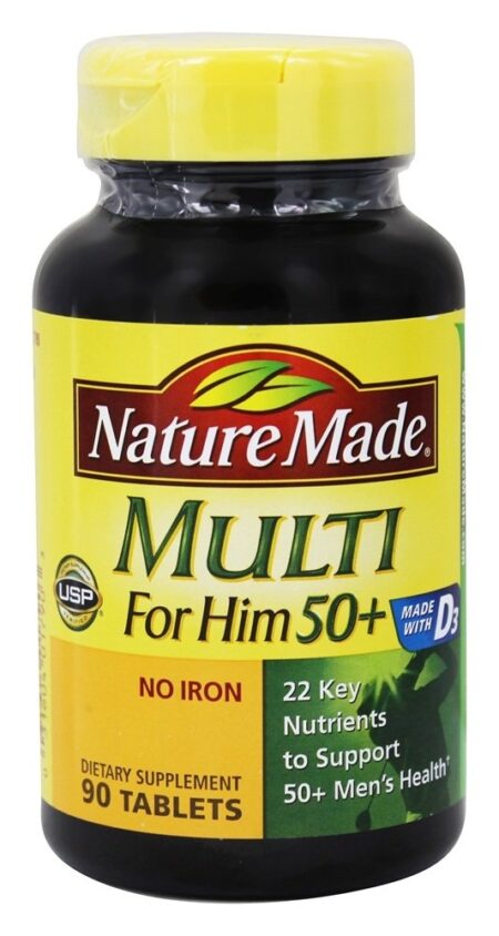 Multi para ele 50 + - 90 Tablets Nature Made