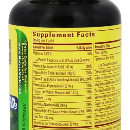 Multi para ele 50 + – 90 Tablets Nature Made — foto 2 Multi para ele 50 + – 90 Tablets Nature Made — foto 2