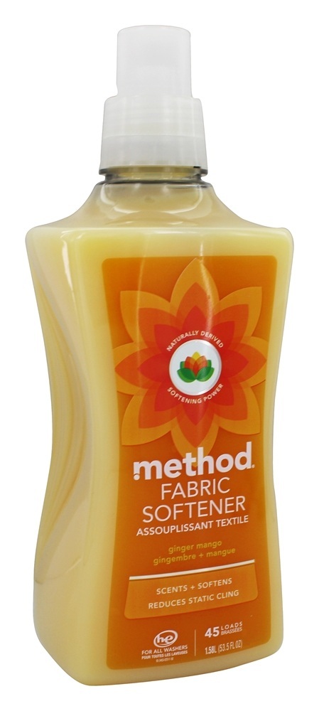Amaciante de roupas 45 carrega manga de gengibre - 53.5 fl. oz. Method