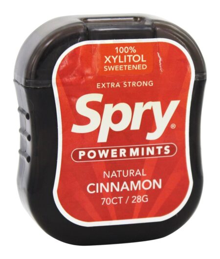 Spry Extra Forte Xilitol Poder Mints Canela - 70 Hortelã (s) Xlear