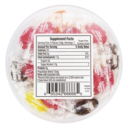 Enjoado Gotas Açúcar Livre Variado Sabores - 21 Peça (s) Three Lollies - Imagem 2
