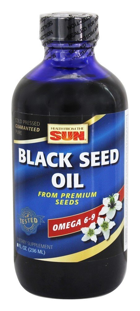 Óleo de Semente Preta - 8 fl. oz. Health From The Sun