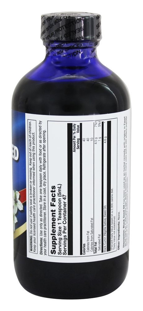 Óleo de Semente Preta - 8 fl. oz. Health From The Sun - Imagem 2