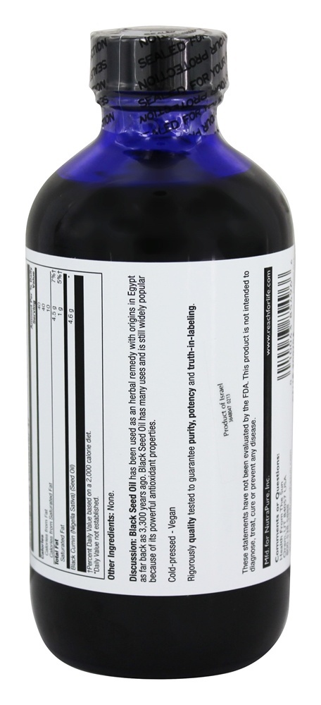 Óleo de Semente Preta - 8 fl. oz. Health From The Sun - Imagem 3