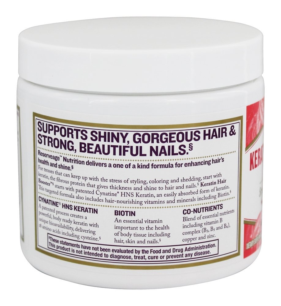 Queratina Reforço Para Cabelo em Pó com Biotina - 2.75 oz. Reserveage Nutrition - Imagem 3