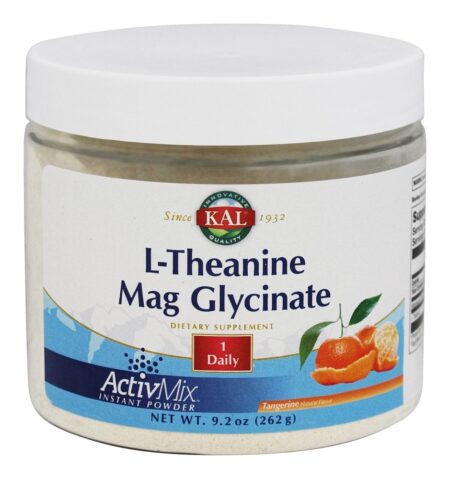 L-Theanine Mag Glicinato ActivMix Tangerina - 9.2 oz. Kal