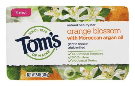 Natural Beleza Bar Sabão Laranja Flor - 5 oz. Tom's of Maine