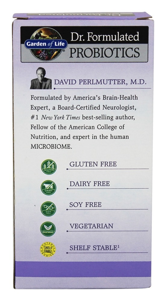 Dr. Formulated Probiotics Pré-Natal Diário Sem Refrigeração 20 Bilhões de UFC - Cápsulas vegetarianas 30 Garden of Life - Imagem 3