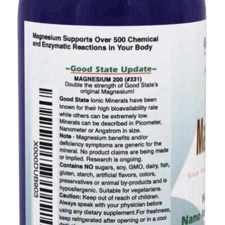 Magnésio Iônico Líquido 40000 Ppm - 8 fl. oz. Good State - Imagem 3