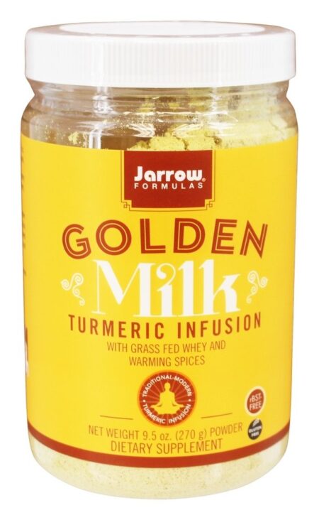 Infusão de açafrão leite dourado - 9.5 oz. Jarrow Formulas