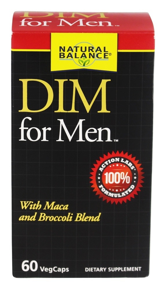 DIM for Men - Cápsulas vegetarianas 60 Natural Balance