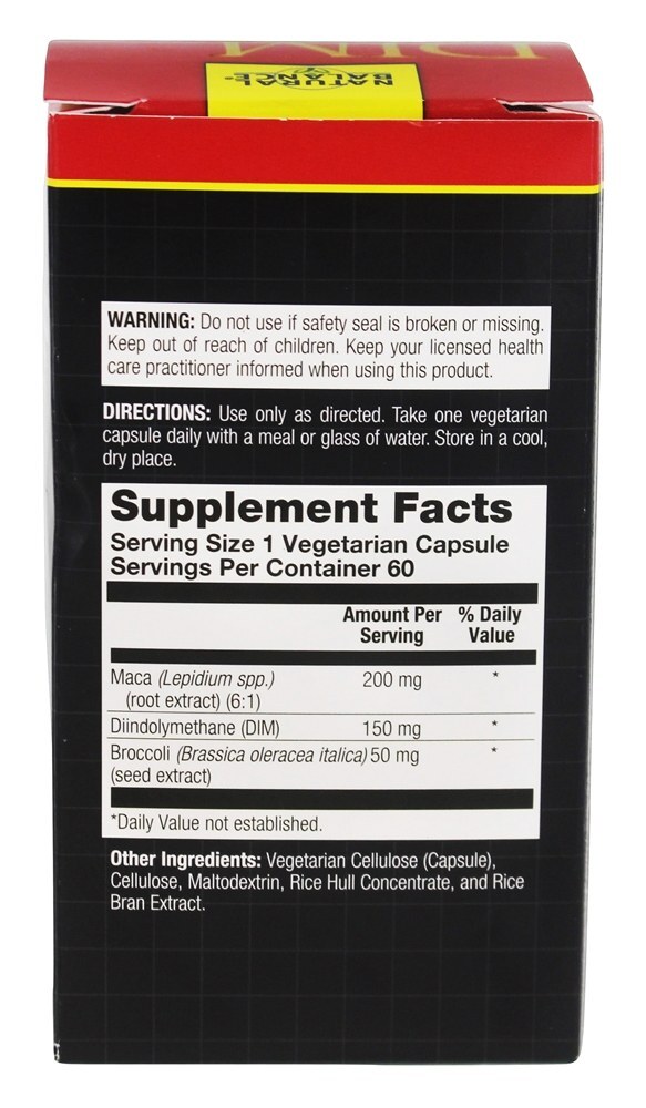 DIM for Men - Cápsulas vegetarianas 60 Natural Balance - Imagem 2