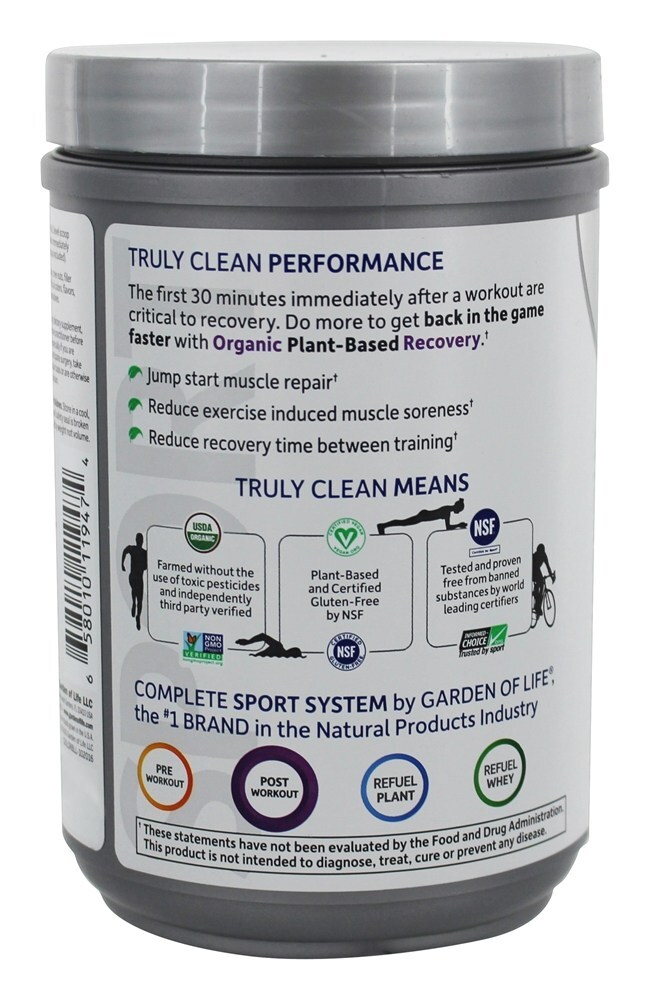 Recuperação Orgânica à Base de Plantas Blackberry Lemonade - 15.7 oz. Garden of Life - Imagem 3