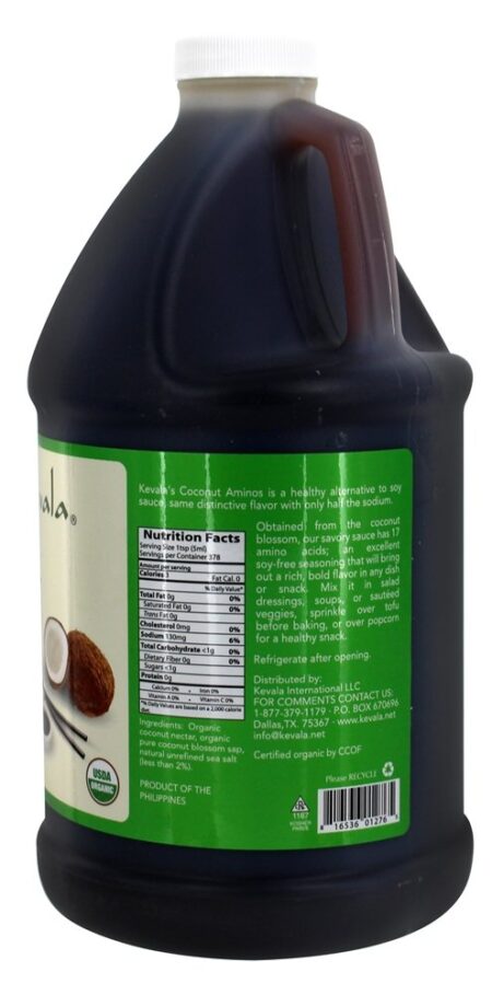 Aminos Orgânicos de Coco - 64 fl. oz. Kevala - Image 2