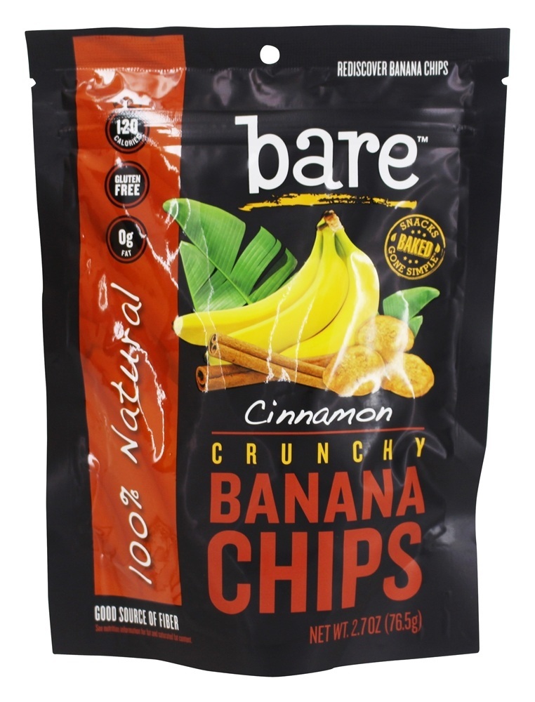Bare Fruit - Canela crocante de banana - 2.7 oz. Bare Snacks