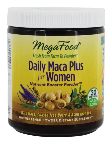 Diário Maca Mais para Mulheres Unsweetened - 1.6 oz. MegaFood