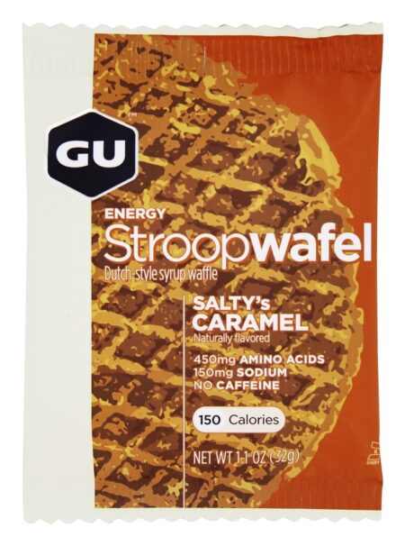 Energia Stroopwafel Caixa Salgado Caramelo - 16 Waffles GU Energy - Image 4