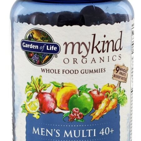 mykind Organics Men’s Multi 40 + Doces Integrais Baga – 120 Gummies Garden of Life — foto 1 mykind Organics Men’s Multi 40 + Doces Integrais Baga – 120 Gummies Garden of Life — foto 1