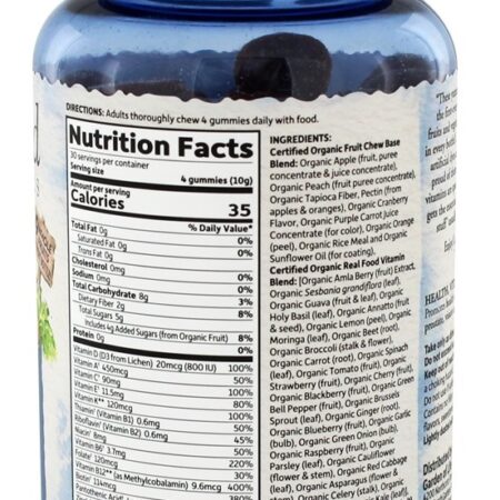 mykind Organics Men’s Multi 40 + Doces Integrais Baga – 120 Gummies Garden of Life — foto 2 mykind Organics Men’s Multi 40 + Doces Integrais Baga – 120 Gummies Garden of Life — foto 2