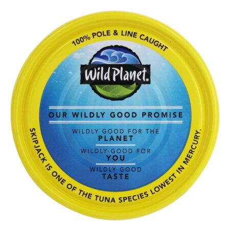 Serra Selvagem Atum Não Sal Adicionado - 5 oz. Wild Planet - Image 4