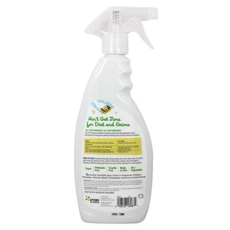 Spray de limpeza de uso geral baseado em plantas - 22 fl. oz. LuckyPlanet - Image 2