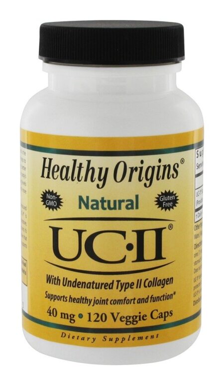 UC II Natural - 120 Cápsula (s) vegetal (s) Healthy Origins