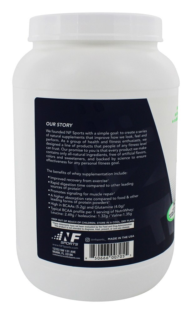 Nutriwhey Todos-Natural Soro de leite coalhado Proteína Pó Belga Chocolate - 2 lbs. NF Sports - Imagem 3