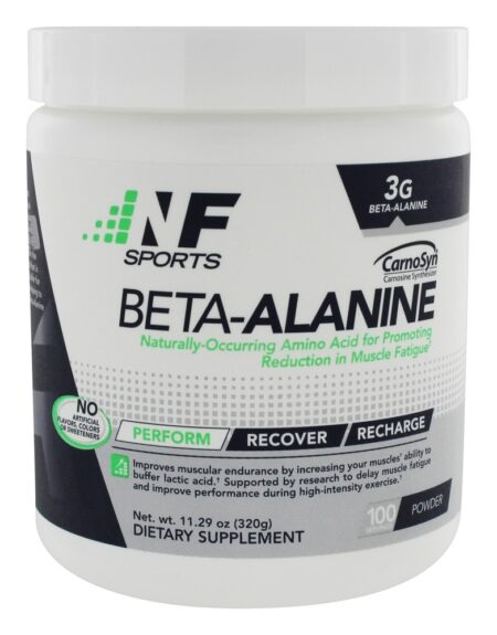 Beta-alanina que ocorre naturalmente com aminoácidos - 11.29 oz. NF Sports