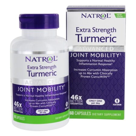 Turmeric Extra Strength Advacled Joint Mobility - Cápsulas 60 Natrol